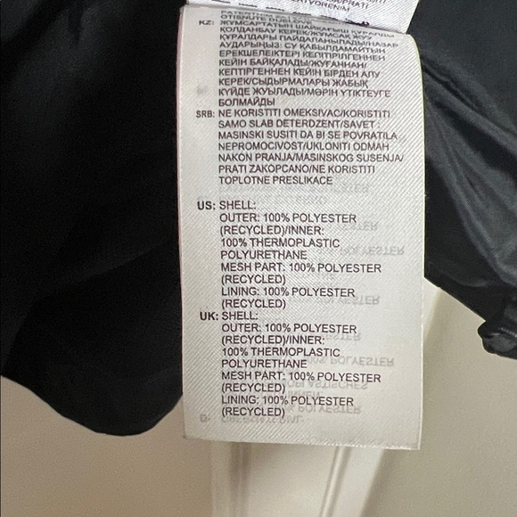 Adidas Black Windbreaker 3-stripes Hooded Jacket XL - Picture 8 of 9